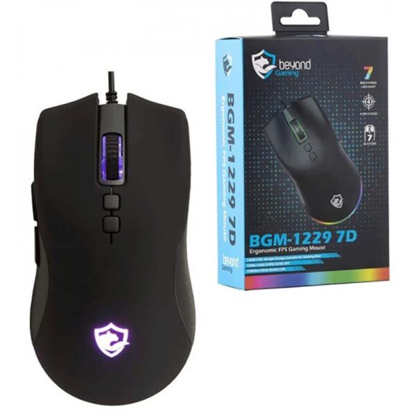 موس Beyond LED BGM 1229 7D Gaming Mouse