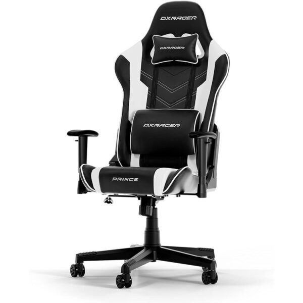 DXRacer Prince Series Gaming Chair Black/White
