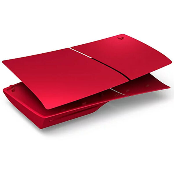PS5 Slim Standard Faceplate Volcanic Red