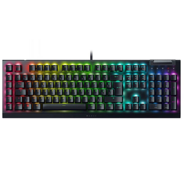 کیبورد گیمینگ Razer blackwidow v4 x سوییچ مکانیکال سبز