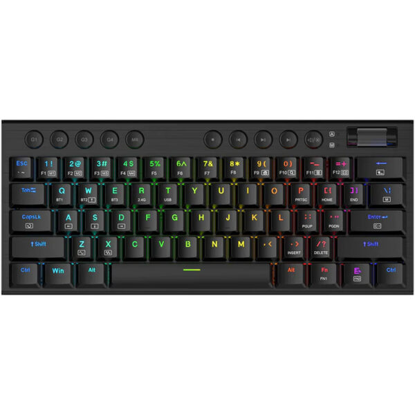 کیبورد گیمینگ Redragon Horus Mini سوییچ مکانیکی قرمز سیاه