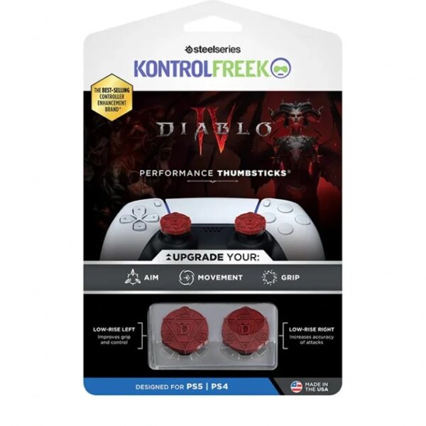 روکش آنالوگ دسته دوال سنس مدل Diablo IV نسخه محدود Kontrolfreek SteelSeries